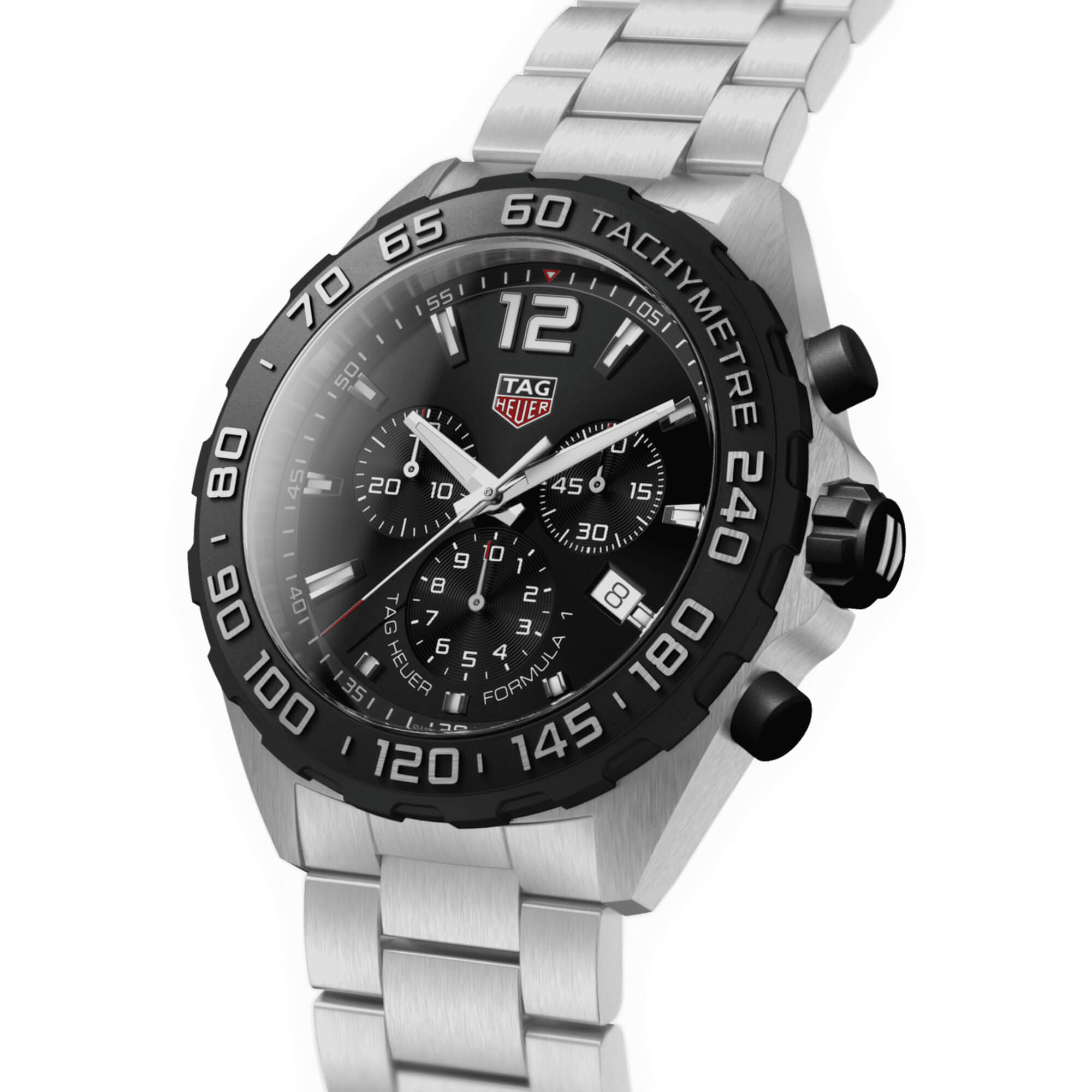 Tag Heuer Formula 1 Chronograph Black Dial 43mm Men's Watch