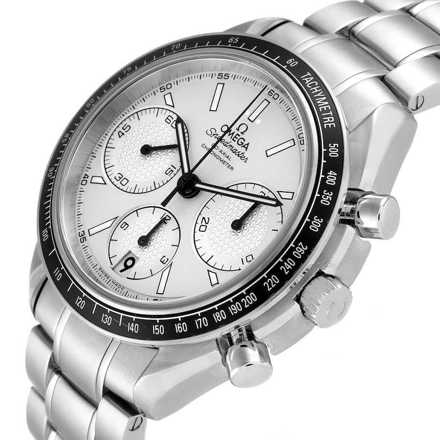 Omega Speedmaster Racing Co‑Axial Chronometer Chronograph Silver Dial Stainless Steel 40mm