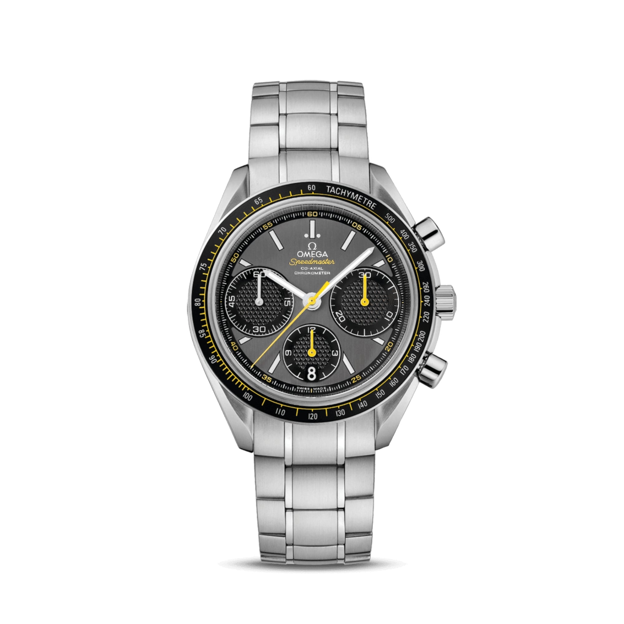 Omega Speedmaster Racing Co‑Axial Chronometer Chronograph Gray Dial Stainless Steel 40mm