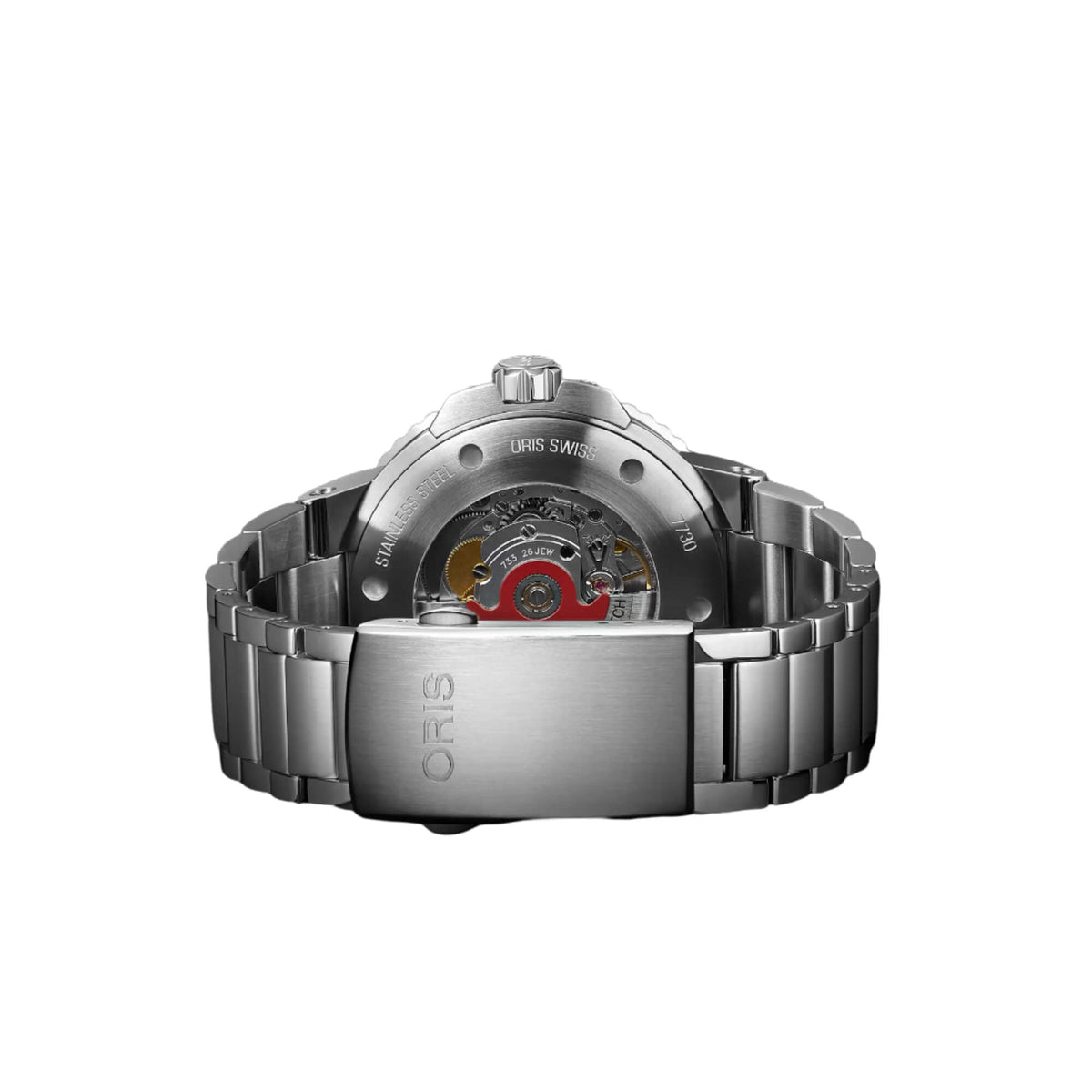 Oris Aquis Date Relief Gray Dial Stainless Steel 43.5mm Ginza