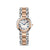 Longines PrimaLuna Silver Dial 18k Rose Gold Stainless Steel 30mm