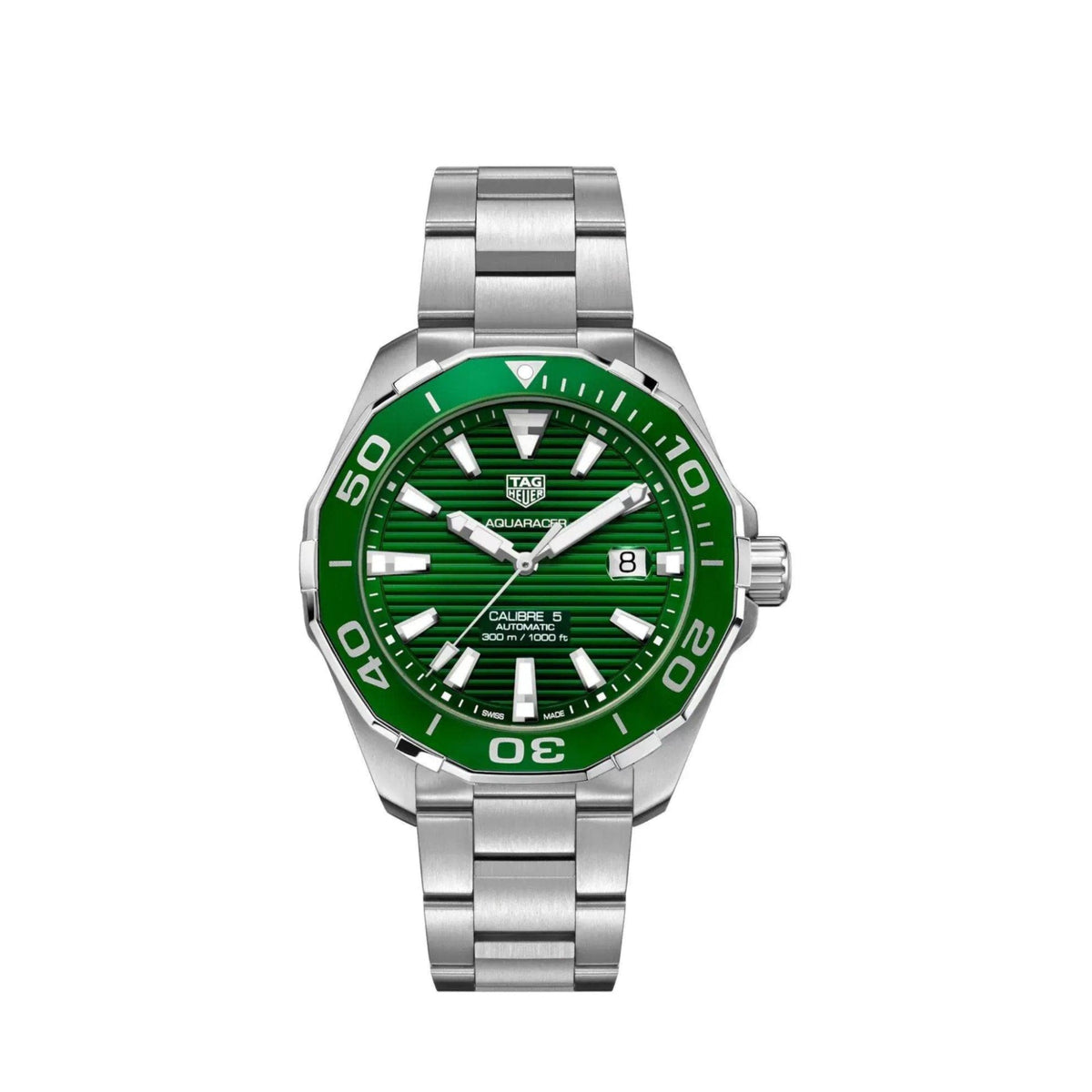 Green aquaracer tag heuer sale