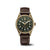 IWC Pilot Automatic Spitfire Green Dial Brown Leather 39mm