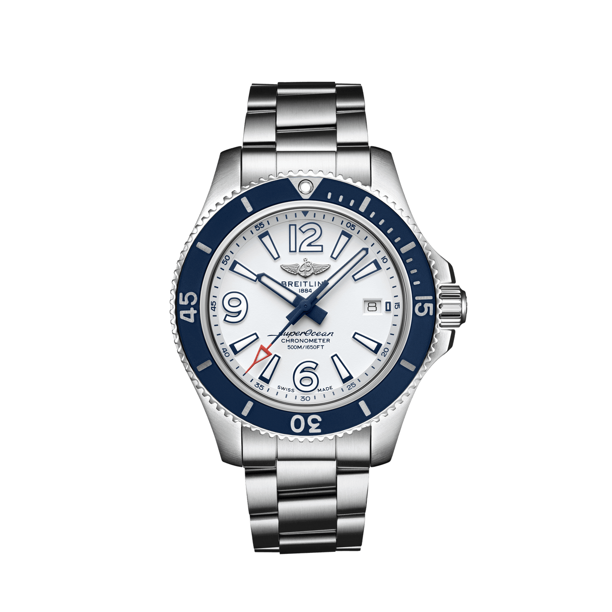 White face breitling deals