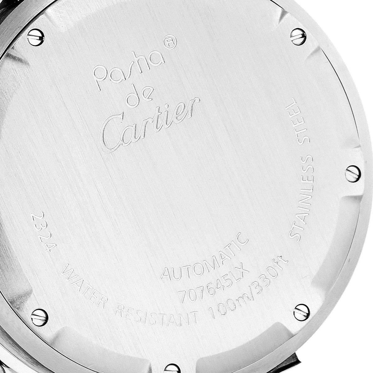 Cartier Pasha de Cartier Pink Dial Stainless Steel 35mm
