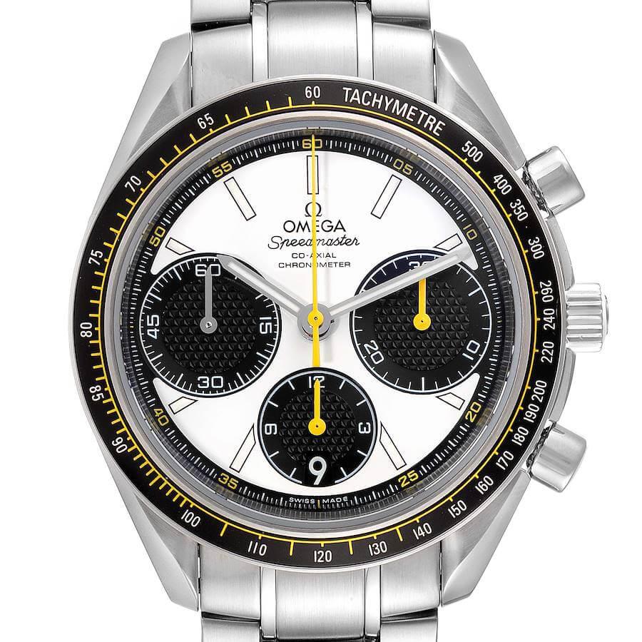 Omega Speedmaster Racing Co‑Axial Chronometer Chronograph White 