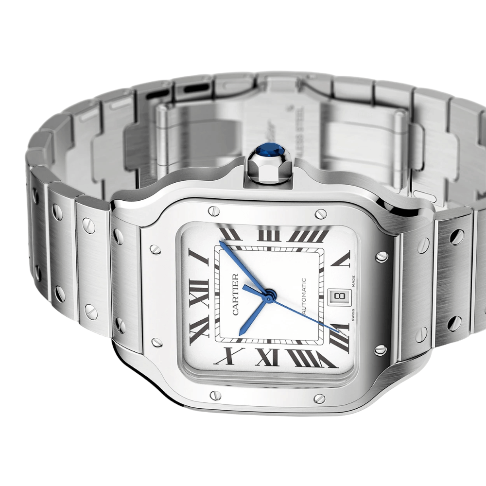 Santos de cartier clearance steel