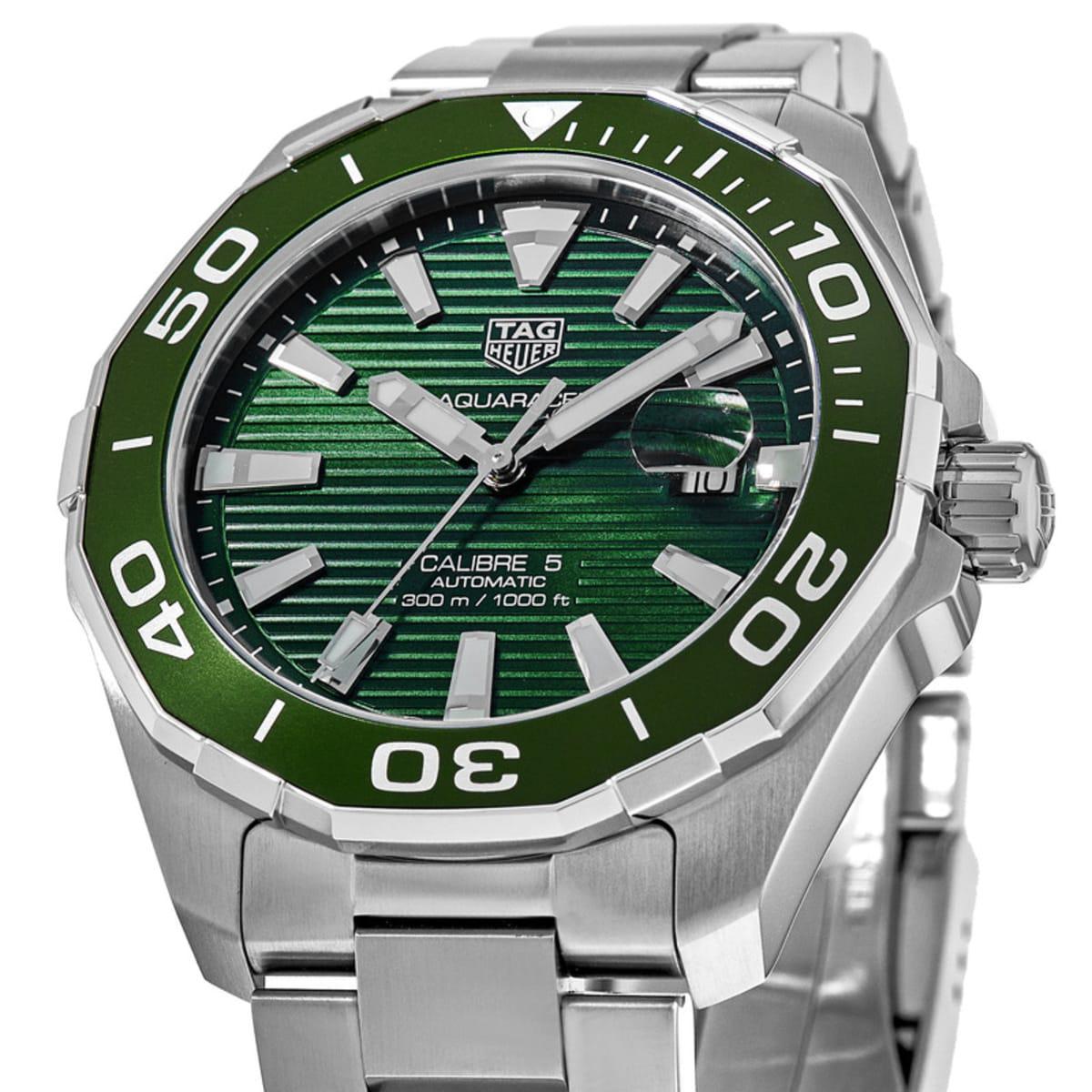 Tag Heuer Aquaracer Automatic Green Dial 43mm Watch